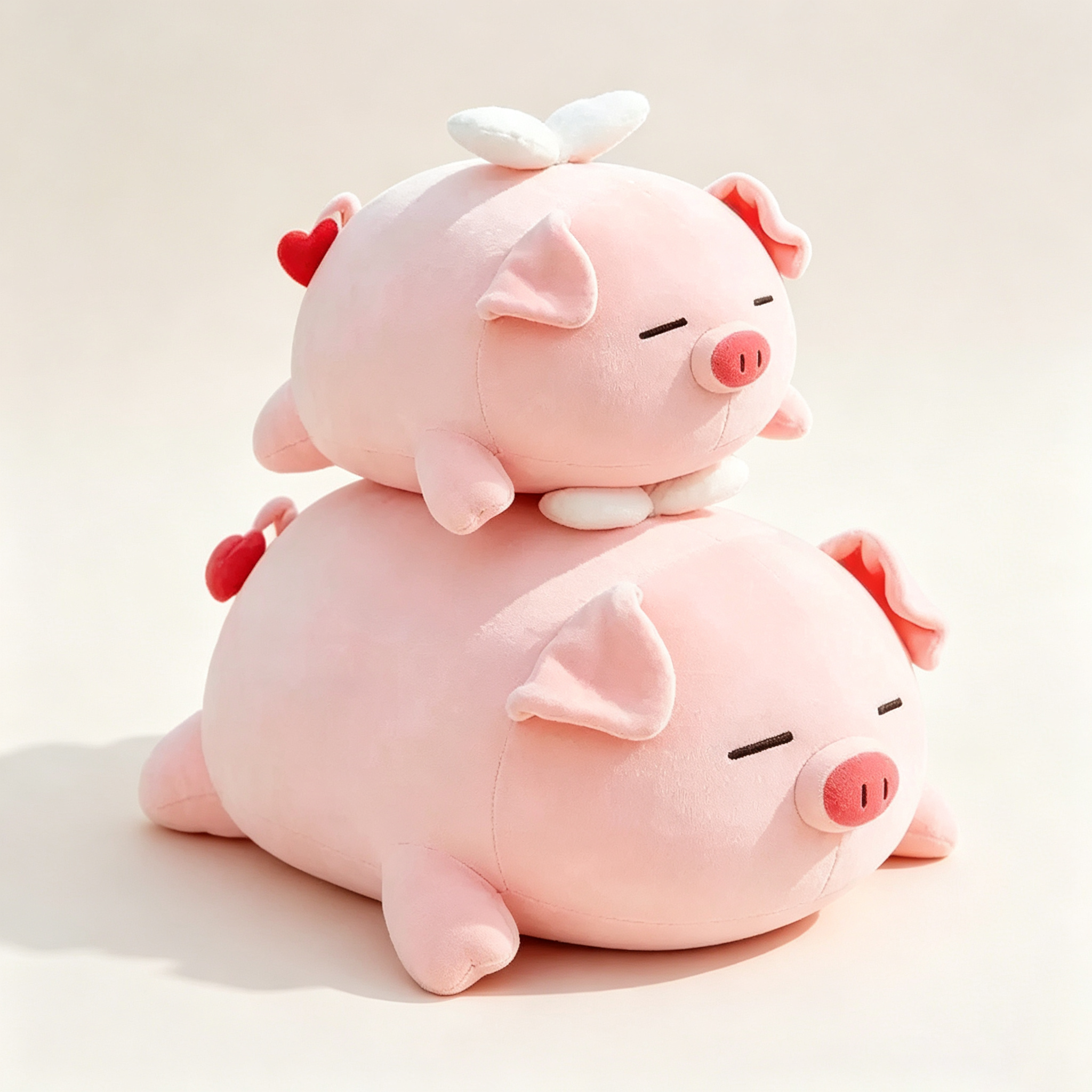 Angel Pig Plush Pillow