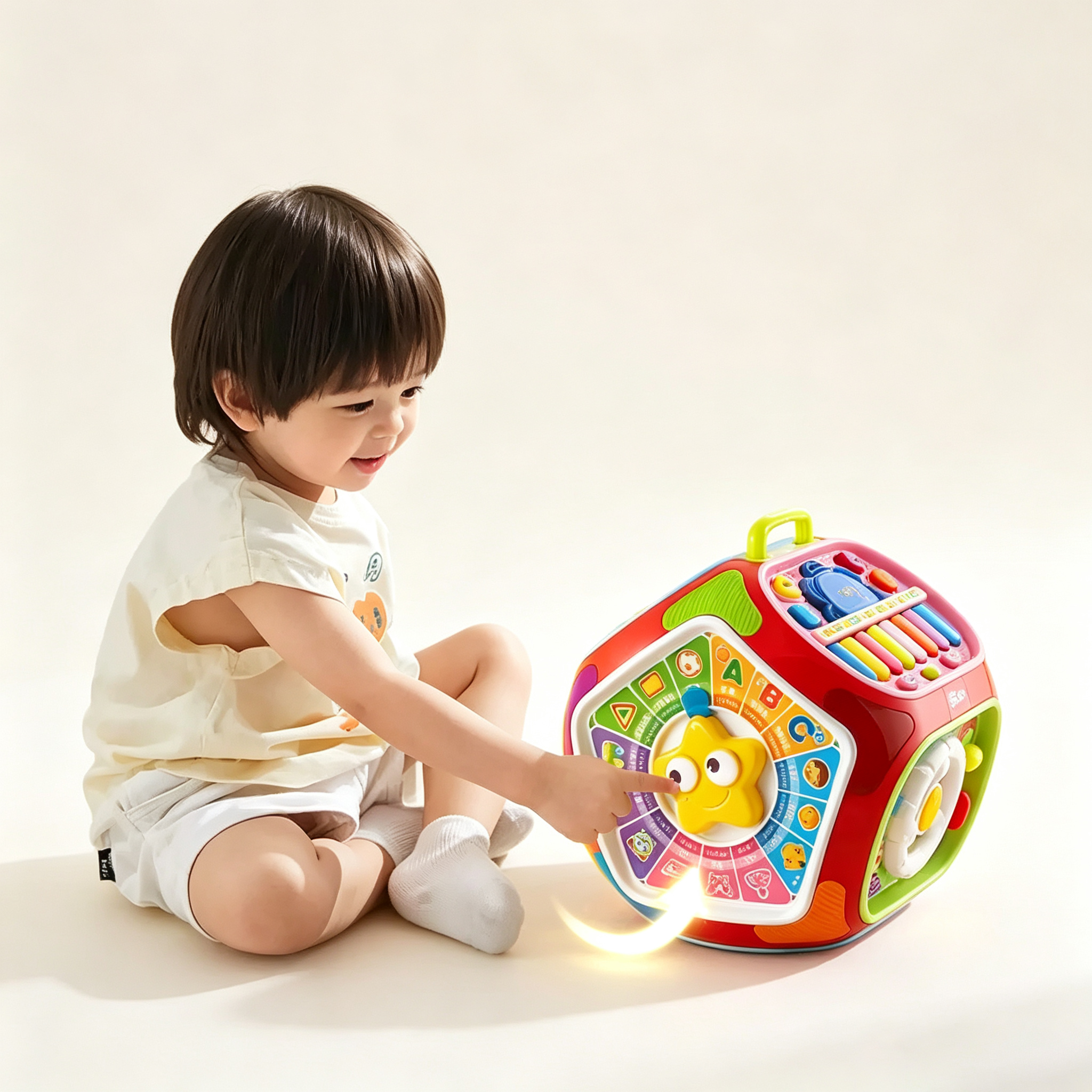 Multifunctional Activity Cube Toy