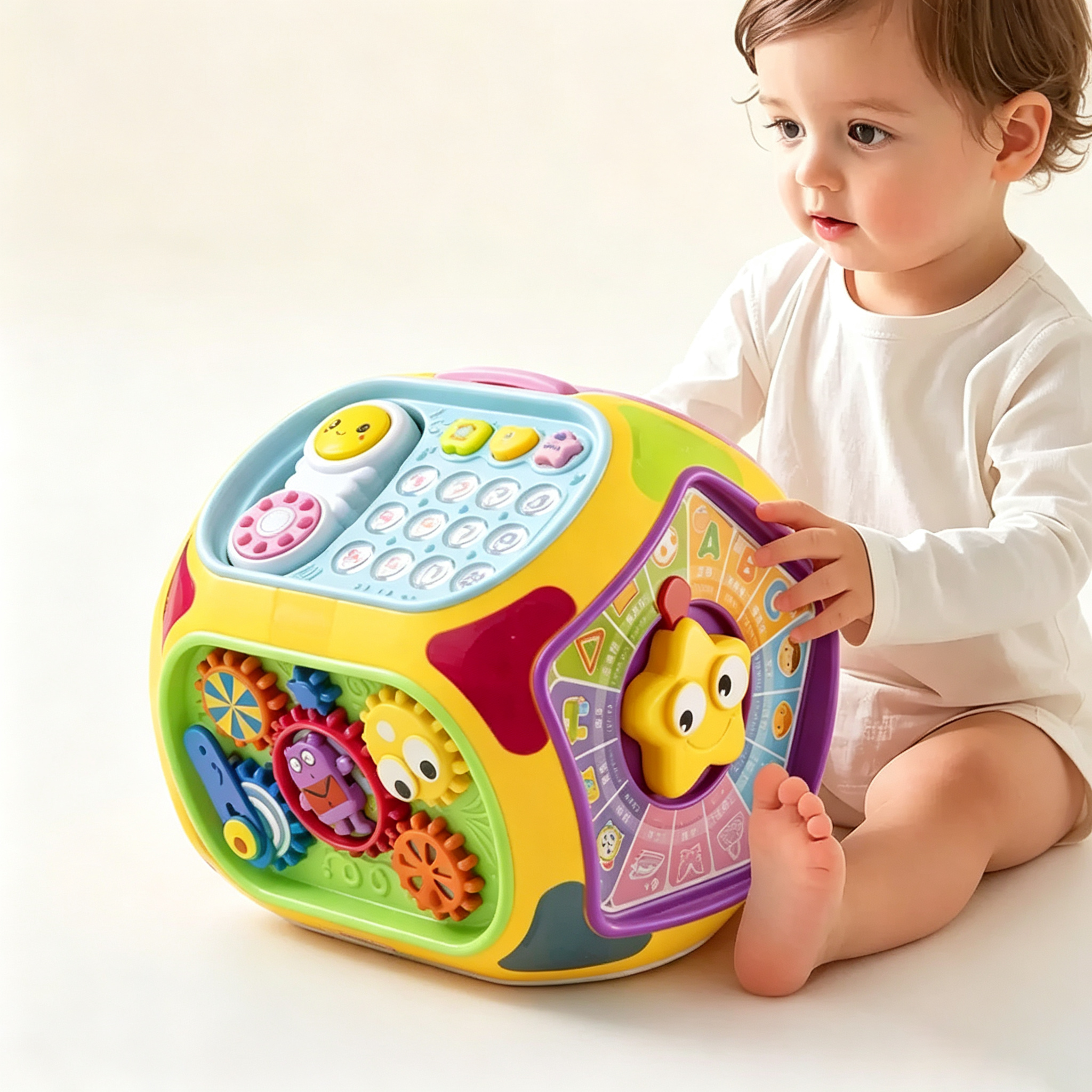 Multifunctional Activity Cube Toy